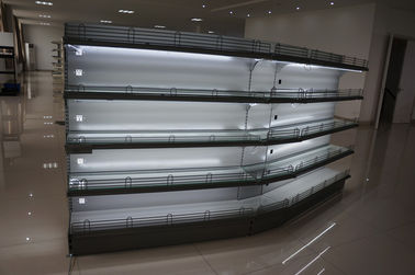 中国 ゴンドラの構造の化粧品の表示棚、軽量構造の店の表示 サプライヤー